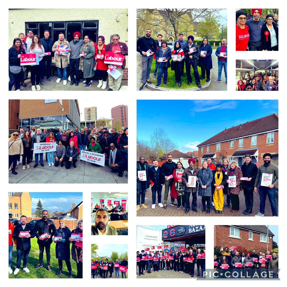 KamRai7's tweet photo. And we’re done! 

Proud of the @redbridgelabour teams who campaigned relentlessly across the country for these vital #LocalElections &amp; great candidates.

Surely @LondonLabour we’re no.1!

Unsure who came out on top between Ilford Nth MP @wesstreeting &amp; Ilford Sth PPC @jasAthwal🧐 https://t.co/DtKRDXeWW6
