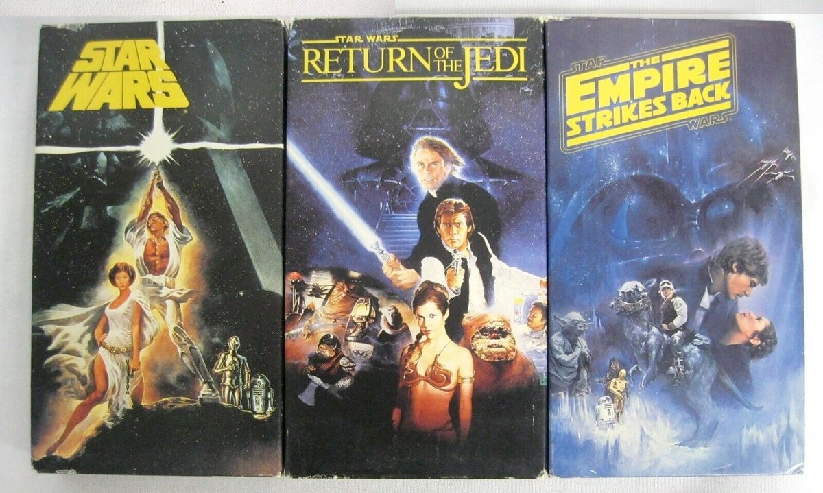 There are, and will only ever be, 3 Star Wars movies.

#StarWarsDay  #MayThe4thBeWithYou