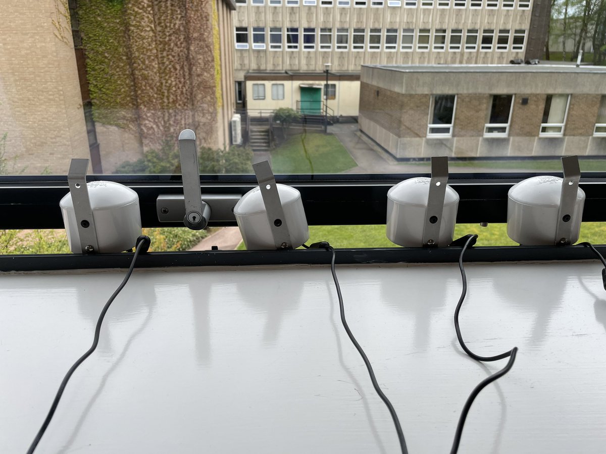 Prof Claire J. Horwell 😷 (@claire_horwell) on Twitter photo #fieldwork prep … checking my <a href="/ThePurpleAir/">PurpleAir - Air Quality Monitors</a> particulate sensors are all functioning before heading out to #Montserrat next weekend with <a href="/R0sielewis/">Rosie</a> <a href="/EIlyinskaya/">Dr. Evgenia Ilyinskaya</a> and Locko Neuberg. Handy that my office window only opens a little way! Perfect testing location!! #fieldwork prep … checking my <a href="/ThePurpleAir/">PurpleAir - Air Quality Monitors</a> particulate sensors are all functioning before heading out to #Montserrat next weekend with <a href="/R0sielewis/">Rosie</a> <a href="/EIlyinskaya/">Dr. Evgenia Ilyinskaya</a> and Locko Neuberg. Handy that my office window only opens a little way! Perfect testing location!!