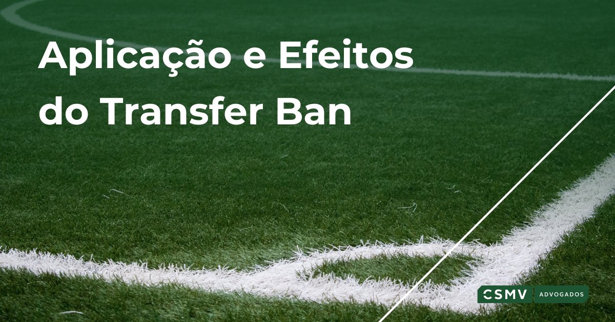 Confira como a aplicação do Transfer Ban vem sendo realizada pela FIFA para sanar os diversos questionamentos realizados pelos stakeholders do futebol ao redor do mundo.
 
Acesse a íntegra: csmv.com.br/aplicacao-e-ef…
 
#RegistrationBan #TranferBan #Clubes #Futebol #Desportivo #CSMV