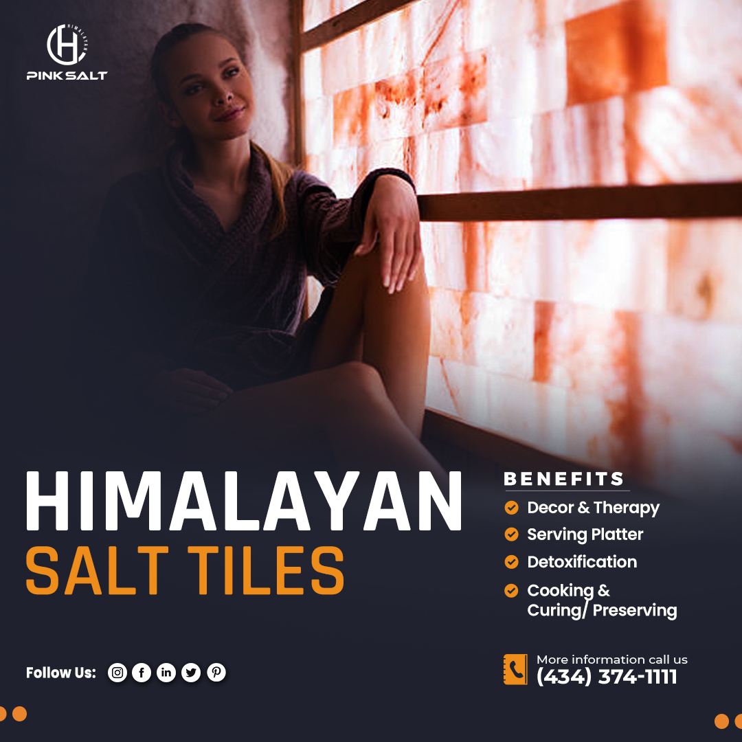 HPinkSalt's tweet photo. Himalayan Salt Tiles | Benefits &amp; Uses | HPinkSalt

🛒 Buy Now: https://t.co/2z8LIzPdJx

For more information:

📞 (434) 374-1111
📧 info@hpinksalt.com

-
#HPinkSalt #pinksalt #himalayansalt #salt #tiles #salttiles #himalayansalttiles #saltlamp #saltroom #decor #pinksaltbenefits https://t.co/C02gtpVtiB