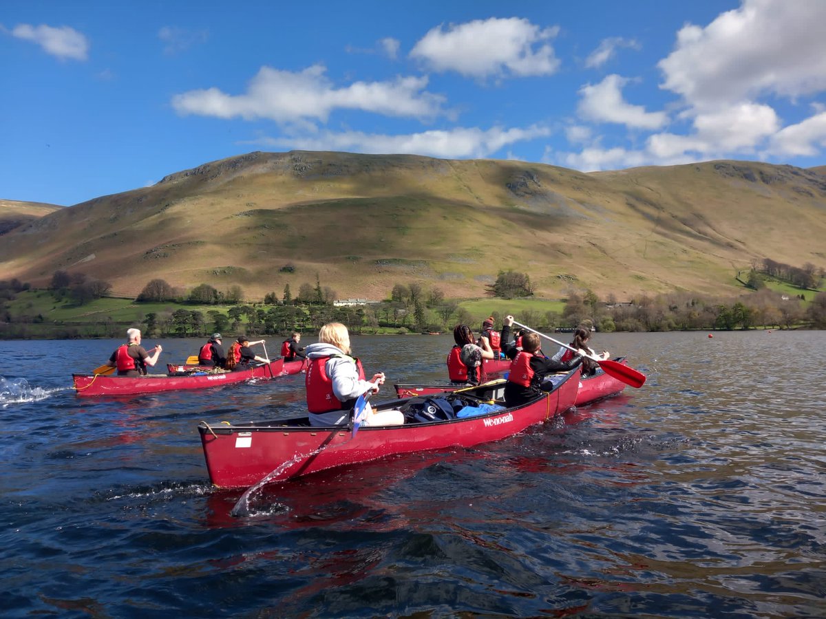 scampmedia's tweet photo. @HarlingtonHS Amazing adventures last week with @UllswaterCentre Thank you #RWC for your support ❤️ https://t.co/cISXAmR1OC