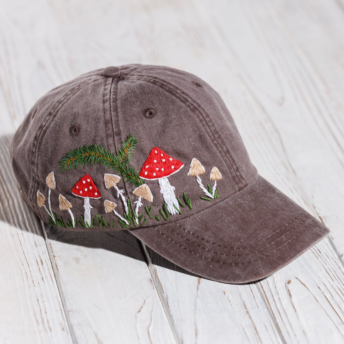 EmbroideryLilli's tweet photo. Thanks for the kind words! ★★★★★ "This hat is so beautiful!" kahudes https://t.co/a9OlHRZCG9 #etsy #personalizedgift #customgiftcap #handembroidered #hatforwoman #embroideredmushroom #capforwomen #capembroidered #autumncap #birthdaygift https://t.co/B6tdEYwgr6