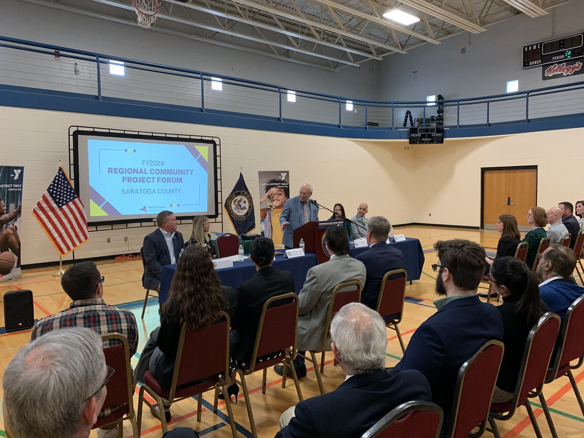 Paul Tonko (@reppaultonko) on Twitter photo Proud to wrap up my Regional Community Projects Forum tour today at the Southern Saratoga YMCA, where I heard more from our friends at @cd_ymca, <a href="/ssnygov/">City of Saratoga Springs, NY</a>, Moreau Emergency Squad, the Town of Galway, and the Villages of Schuylerville and Victory about their exciting projects! Proud to wrap up my Regional Community Projects Forum tour today at the Southern Saratoga YMCA, where I heard more from our friends at @cd_ymca, <a href="/ssnygov/">City of Saratoga Springs, NY</a>, Moreau Emergency Squad, the Town of Galway, and the Villages of Schuylerville and Victory about their exciting projects!