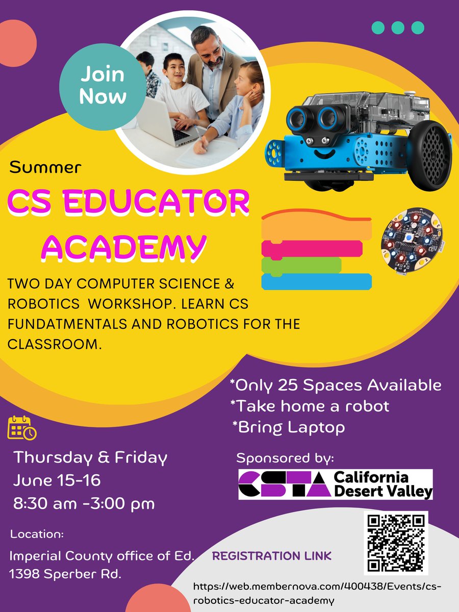 CSTA California Desert Valley tweet media