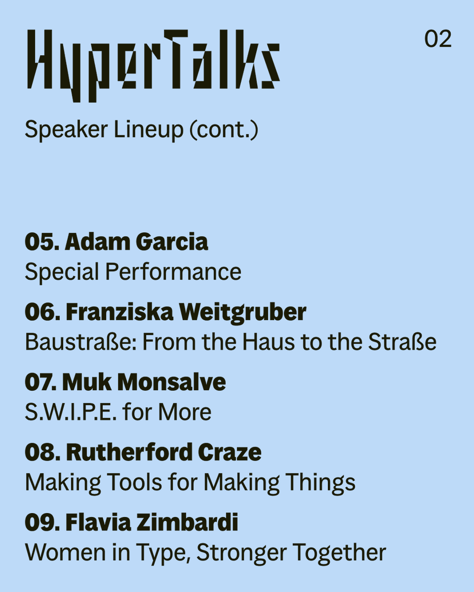 📣 HyperTalks is tomorrow! 📣

10AM-12 PT
FREE
RSVP: eventbrite.com/e/hypertalks-t…

Here’s the speaker lineup, and we hope to see you!