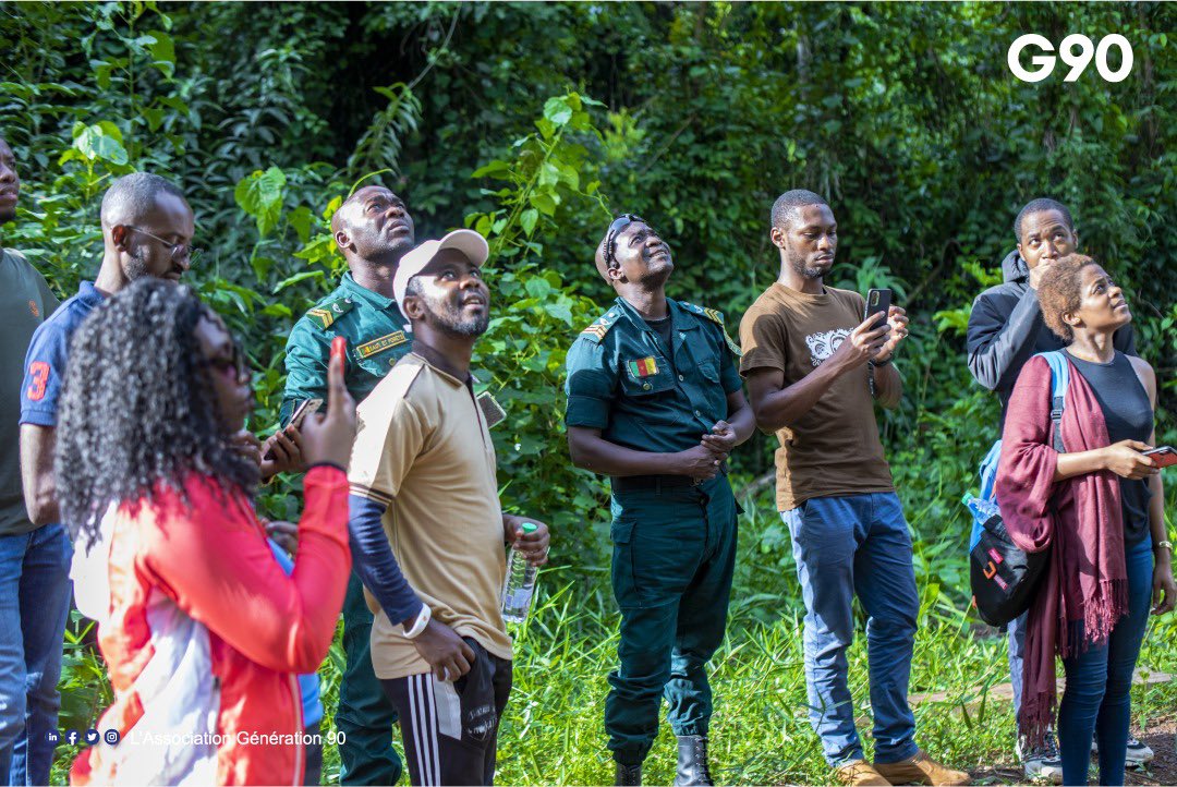 generationcm's tweet photo. Journée pointée ! 😁🌳

Nous avons marqué la première étape de notre campagne “Pensée Verte et Développement Durable” à #Bipindi ce samedi 29 avril 2023. https://t.co/EjLwTetoOe