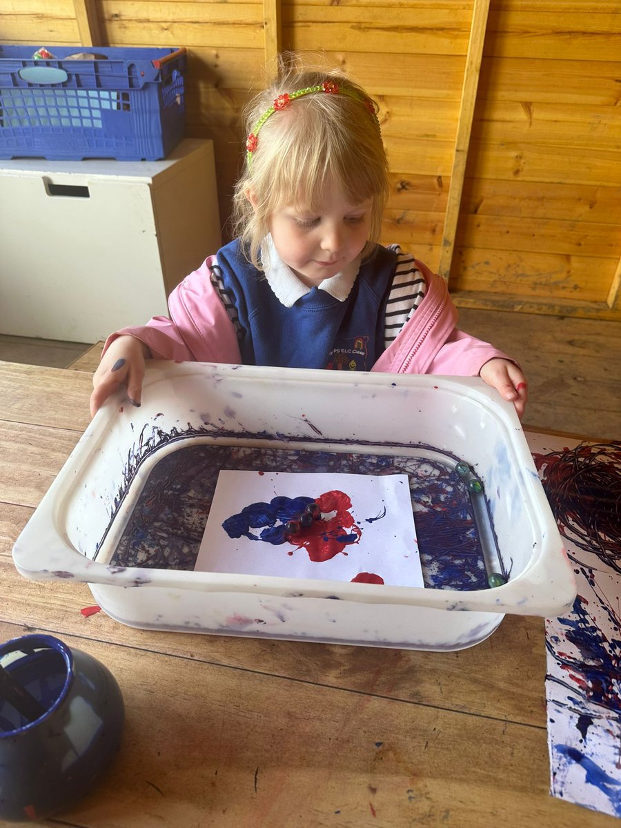 nurserydennyps's tweet photo. Using some of the coronation colours to make some special bunting for our outdoor area using different types of techniques and tools. https://t.co/Ud64u4tx9z