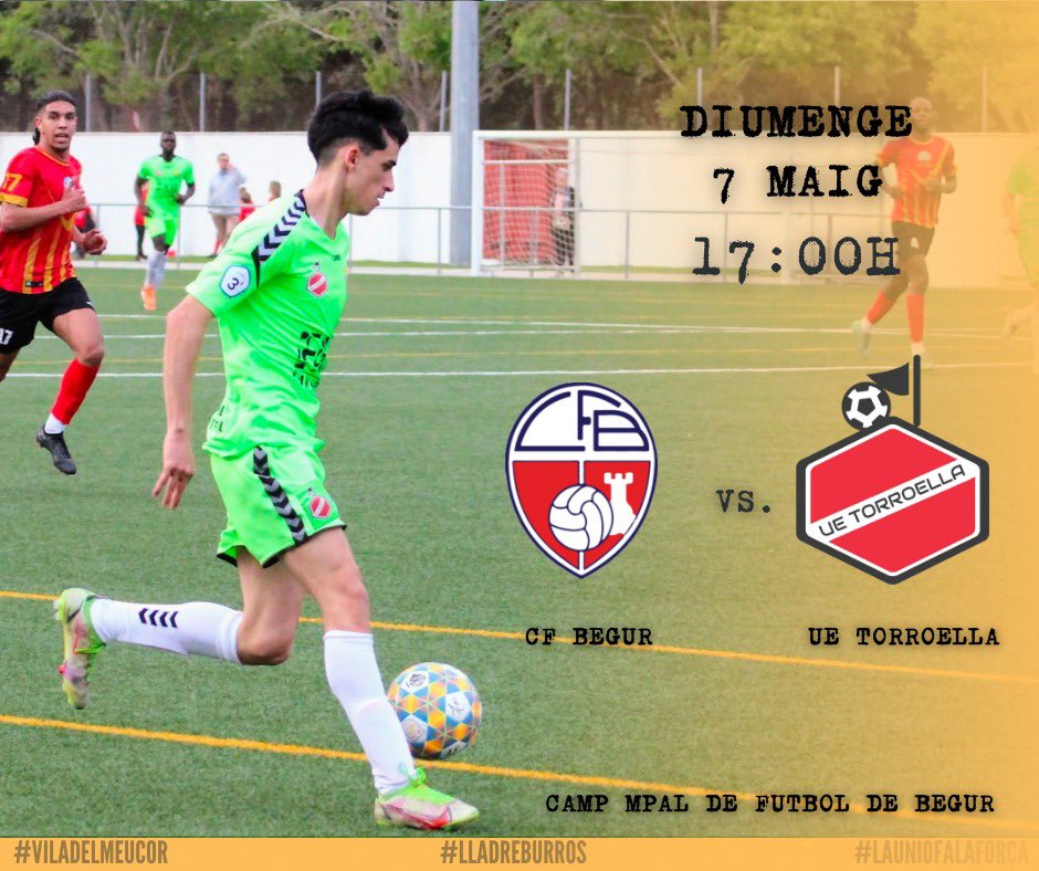 uetorroella's tweet photo. Diumenge visitem @ClubFBegur (17h)

#lladreburros #viladelmeu♥️ 
📸@pere_1969 https://t.co/vcqgDQ3dZf