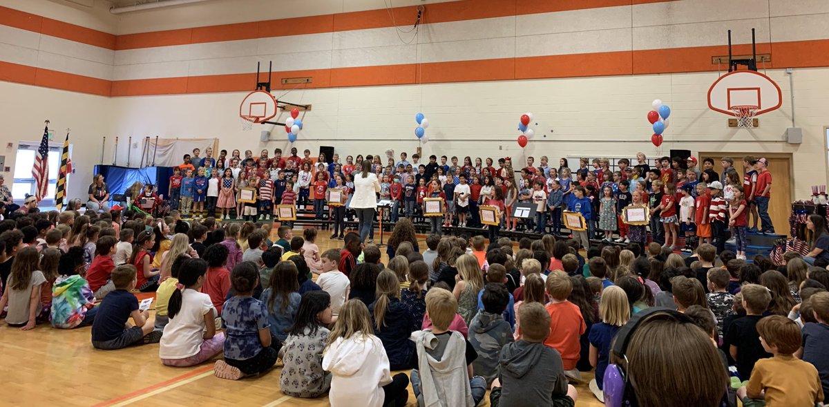 The 2nd grade program at MPS is always a tear-jerker for me every year because this group moves on to another building next year…but this patriotic theme really gets me every time!!  Well done <a href="/MusicalMrsGfcps/">Jacqueline Grimm</a> !!!