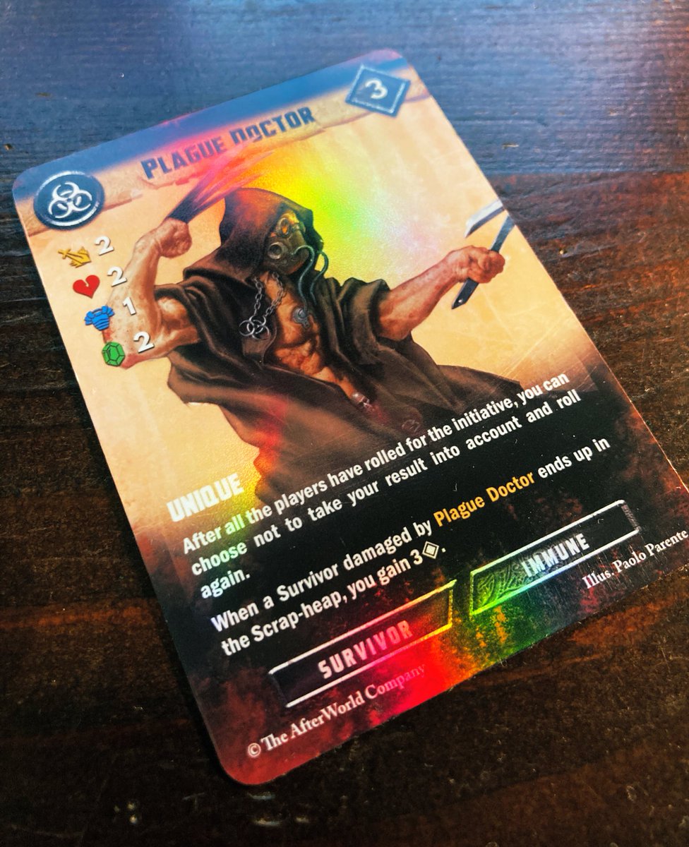 TheAfterWorldCo's tweet photo. You like my shiny FULL HOLO limited edition card! Yeees, I’m ze coolest…
#rusttheafterworld https://t.co/l0agfUgv4m