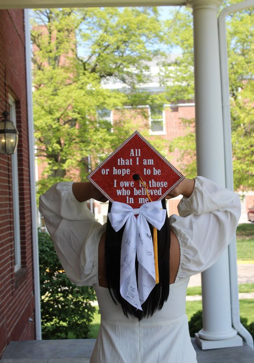 uindy's tweet photo. The UIndy #ClassOf2023 is capping off their college careers in style! Check out these fantastically decorated grad caps 🧵 https://t.co/0uAnuaaOPA