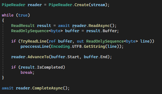 Finding a "new" feature: Pipeline to do Stream I/O!
Thanks, <a href="/MarcusVinSS/">Marcus Vinicius Santana Silva 🇧🇷</a>!!

#performance #bestcode #coder #dev #modeling #bestway