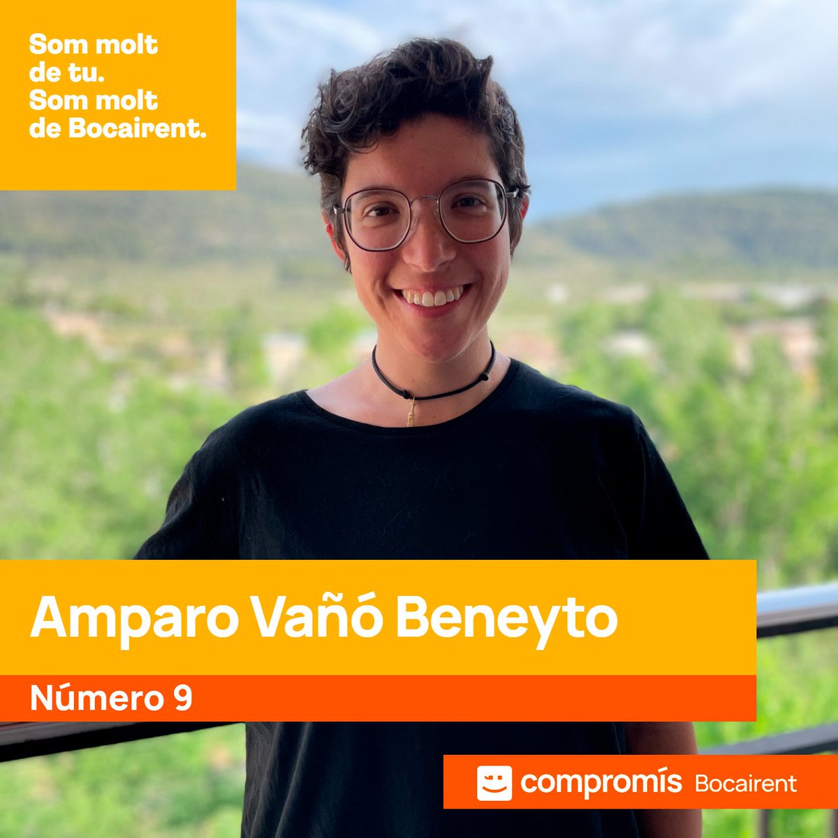 compromisboc's tweet photo. #CaresNoves a la #Llista28M📄🗳️

Volem donar major importància i veu a la gent jove que són present i futur de Bocairent.

Donem la benvinguda a la #número9️⃣🧡✊🏼

AMPARO VAÑÓ BENEYTO

https://t.co/65Pp4zvanC (Facebook)
https://t.co/RGZpo4tQP3 (Instagram) https://t.co/9gwXjlW29y