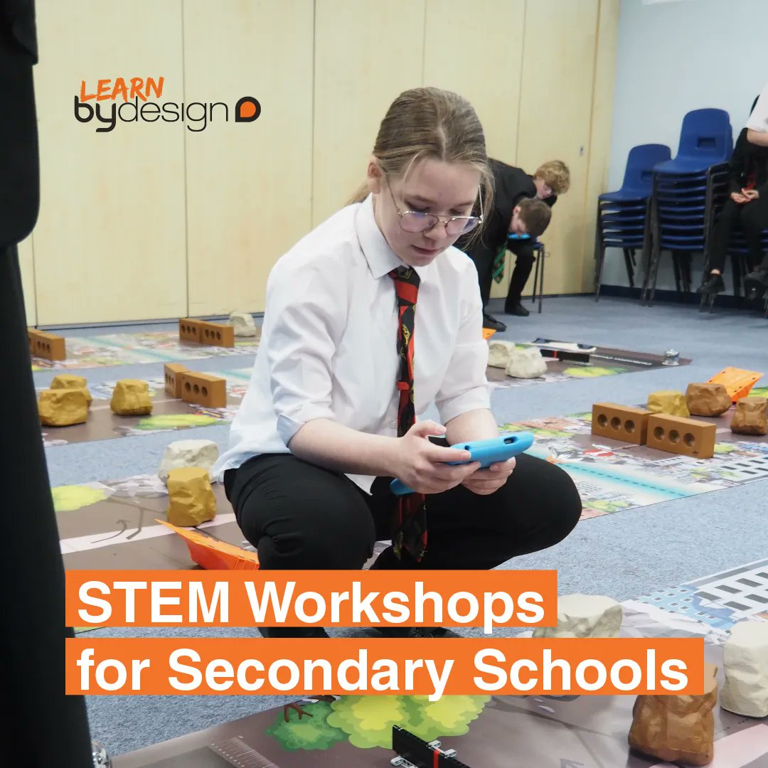 Want to inspire the next generation of STEM professionals? Check out @bydesigngroup's range of STEM sessions for secondary schools! #Teachers, find your next school workshop now: buff.ly/3M4G4J3 #STEMeducation #STEMcareers #STEMinspiration