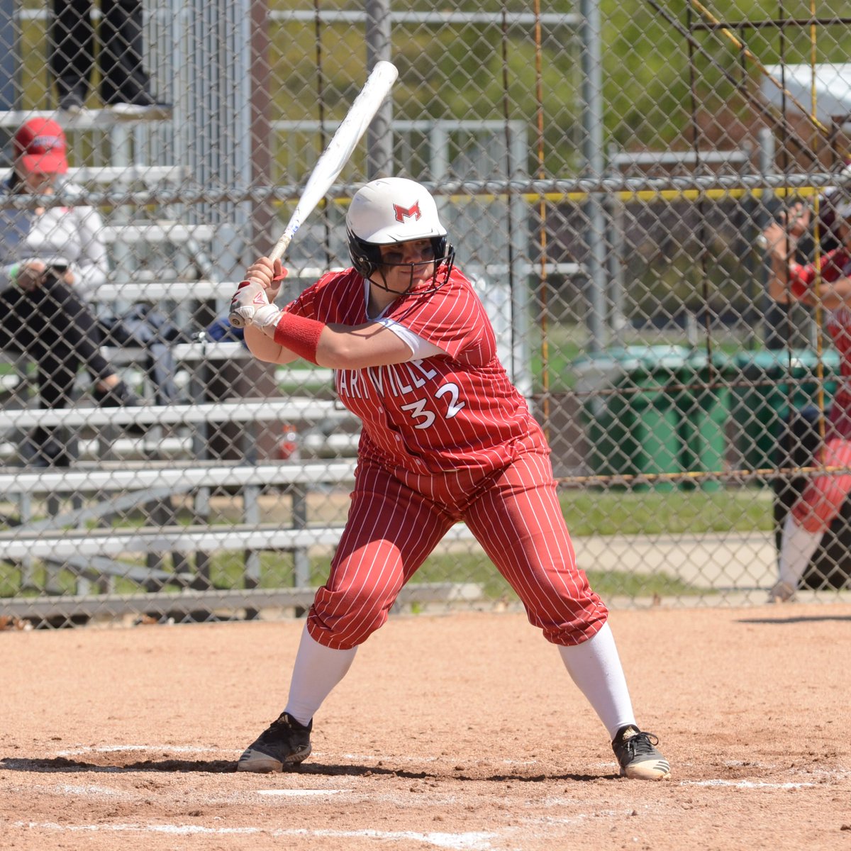 MaryvilleSaints's tweet photo. WALK-OFF WINNER! 

Taylor Duff gave @MaryvilleSB a 4-3 win in the first round of the #GLVCsb Tournament with a walk-off single in the eighth! The Saints will play the winner of Drury &amp; UIndy tomorrow at 3 pm. #BigRedM #GLVCsb

Recap: https://t.co/yE1Zk7X1Bz https://t.co/gYwYMOFYA0