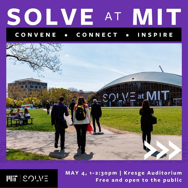 CyndyMaloba's tweet image. Join the live streams at solve.mit.edu to get insights on how global challenges are being solved by the most brilliant minds and how technology is being made more inclusive.

#SolveAtMIT #innovation #Socialimpact