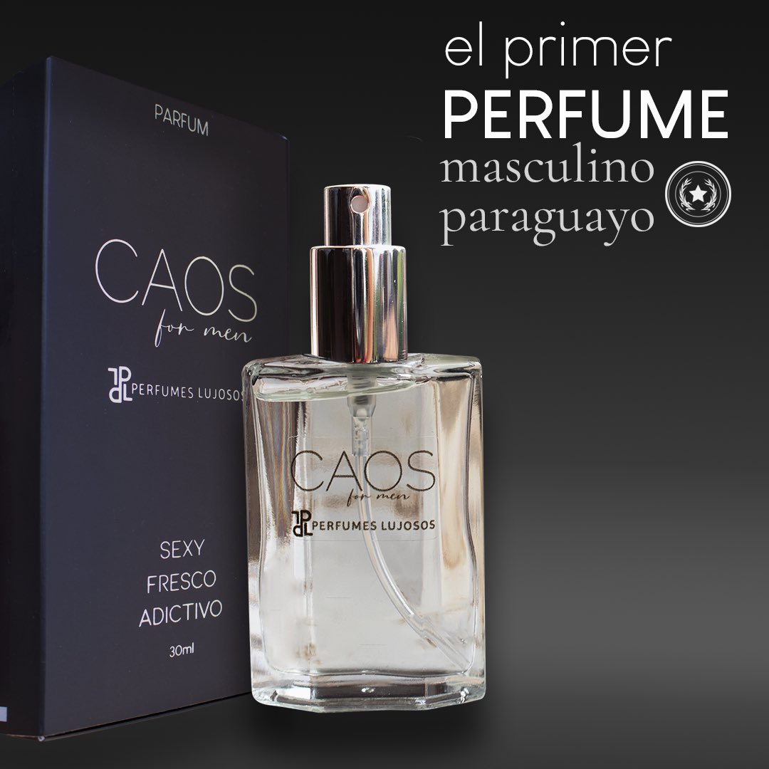 perfumeslujosos's tweet photo. Te presento CAOS Perfume 🇵🇾

Es el primer perfume “Parfum” masculino Paraguayo!

Luchamos por 2 AÑOS para realizar el perfume en el país 💪🏼

Nos cerraban las puertas en cada fábrica y laboratorio 😔

En el proceso nos decían:
"¿Por qué no haces en China?"
"Te va a salir más barato en China"
TIENEN TODA LA RAZÓN!!

Realizar en China es más rápido, barato y fácil, pero nosotros teníamos el sueño de crear:
- Productos nacionales con calidad internacional y,
- De esa forma que se creen más puestos laborales 👩🏽‍💻🧑🏼‍🔬

Aunque sí, es más caro realizar todo acá 🙌🏻

Tuvimos varios tropiezos, pero nos levantamos y por fin podemos decir:

Lanzamos el primer perfume masculino Paraguayo CAOS 🎉

Te explico la diferencia de CAOS con los demás ⬇️
¿Qué quiere decir eso de “Parfum”?
Se refiere a la concentración de perfume, normalmente vemos en el mercado:
- “Eau de Parfum”: 10% a 20%, lo normal es 15% y duración máxima 8 horas.
- “Eau de Toillet”: Fragancia en 5% a 10% duración máxima 4 hs. 

A diferencia de los demás CAOS tiene una alta concentración de fragancia (30%, el doble de normal):
⏰ Durando muchísimo más tiempo (Hasta 20 horas).
🔥 Oliéndose desde más lejos, atrayendo miradas al pasar 👀.

Hasta el nombre tiene una historia y razón, les iremos contando 🙊

Dato curioso: actualmente se fabrica en Luque el perfume, en un laboratorio habilitado por el ministerio de salud 🫶🏼