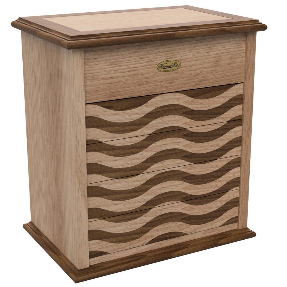The new J1504 Wave Front Jewelry Chest is a unique and stunning addition to our collection of jewelry boxes. Fluid design, minimal hardware, and high-quality Gerstner craftsmanship ensure that it will be treasured for years to come.
#gerstnerusa #craftsmanshiplives