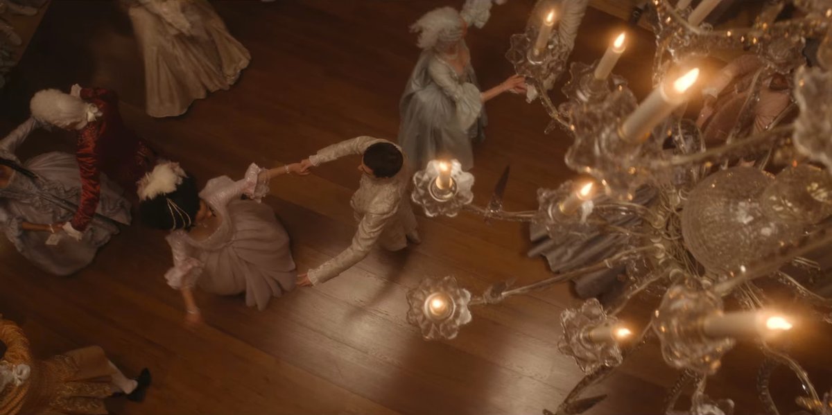 draamuhsnliiife's tweet photo. vsq's if i aint got you, the cinematography, the choreo, AND THE DIALOGUE. when i tell u i cried it was absolutely beautiful 😭 

#QueenCharlotte #QueenCharlotteEp3 https://t.co/7mbvgSnJZR