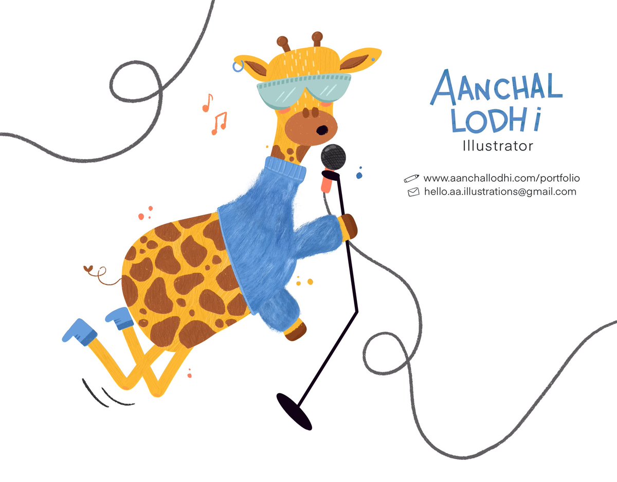 by_aanchal's tweet photo. Hello #KidLitArtPostcard day!

I'm Aanchal, an #illustrator and surface pattern designer and I enjoy creating cute characters and illustrations. I am seeking representation &amp; any #kidlitart work.

Portfolio: https://t.co/G8MskZShxg
Email: hello.aa.illustrations@gmail.com https://t.co/PqRlrDcpqZ