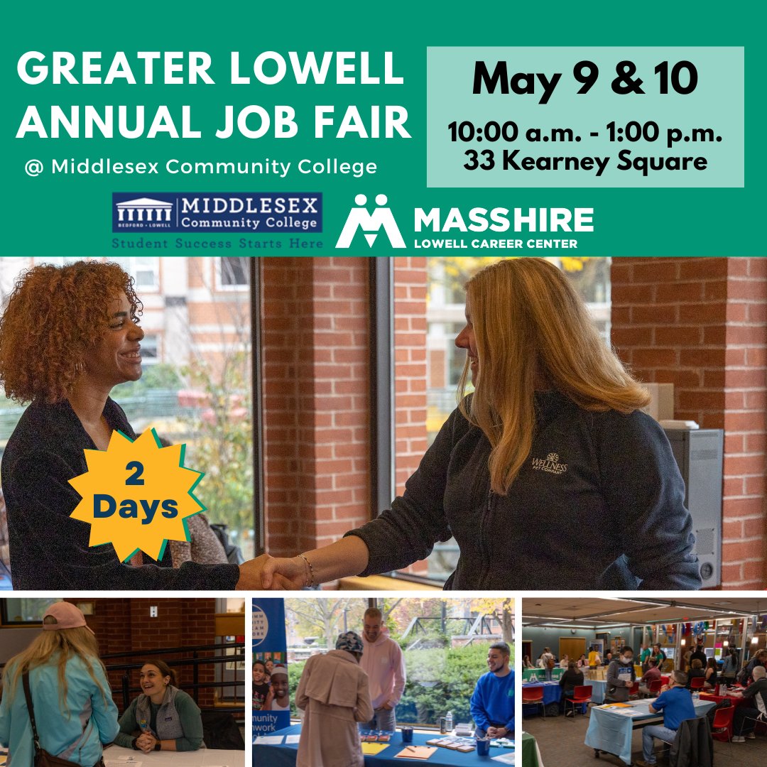 MassHire Lowell Career Center on Twitter "Job Fair Day 2 happening