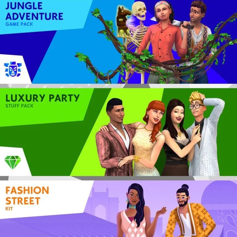 InfoSimmer's tweet photo. URGENTE 🚨

3 PACKS de #LosSims4 se encontrarán de forma GRATUITA en la Epic Games Store desde el 11 al 18 de mayo 

Se trata de Aventura en la selva, Fiesta Glamurosa y Fashion Street Kit

Los cuales una vez reclamados quedan para siempre en la biblioteca 

¿Qué les parece? https://t.co/uKFUUk8E6E