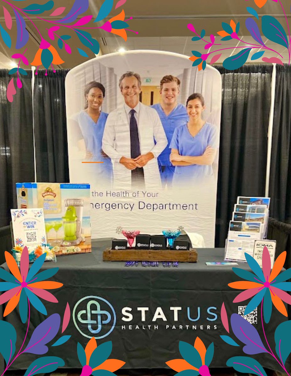 STATUS_H_P's tweet photo. Exciting news! The Upper Midwest Osteopathic Health Conference is happening now, and STATUS Health Partners is giving you the chance to win a Margarita Machine! Make sure to visit booth #12 for your chance to win big. #UpperMidwestOsteopathic https://t.co/hThkvrtS55