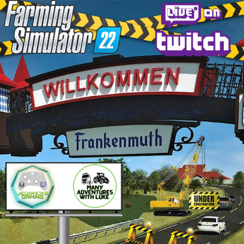 birdmangaming4's tweet photo. Who's ready for some #Thursday #night #farming  with the #awesome @jediwicks. come tune in on https://t.co/335bl2MSqz at 8:00pm GMT. 

#fs22 #gaints #farmer #farmlife #follow #steamer #support #ADHD #mentalhealth https://t.co/LY6XXM9hbX