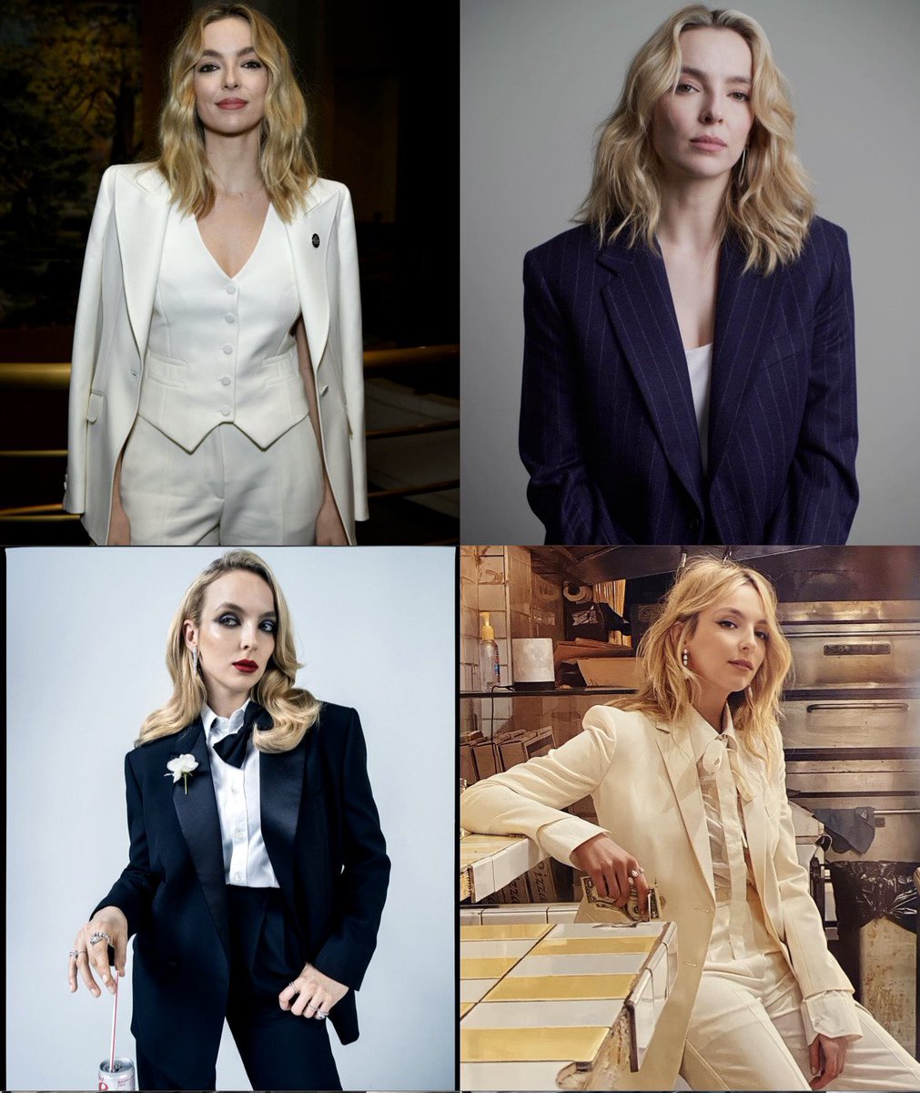Jodie Comer 🤝 suits