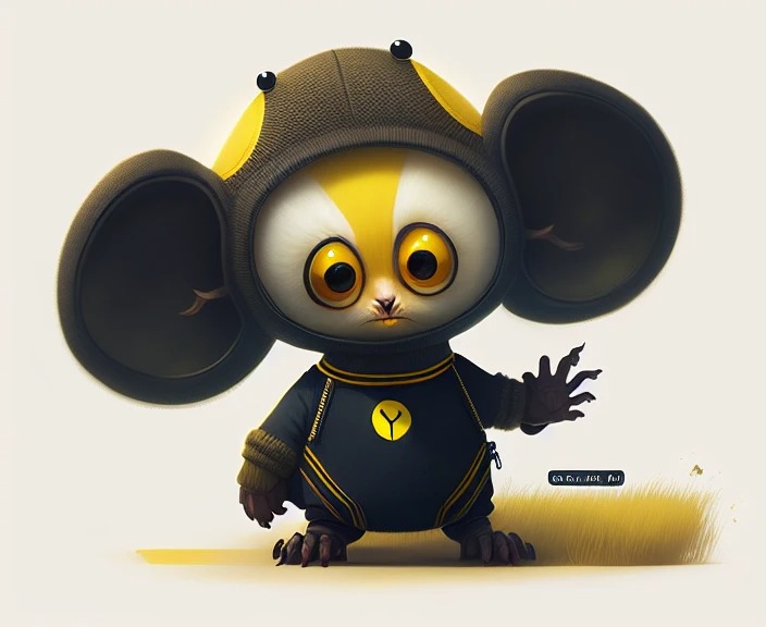 Good night, friends!🌛 I got so carried away with Ai today that instead of ideas for my artwork, I generated these adorable Cheburashka dolls😀🙃