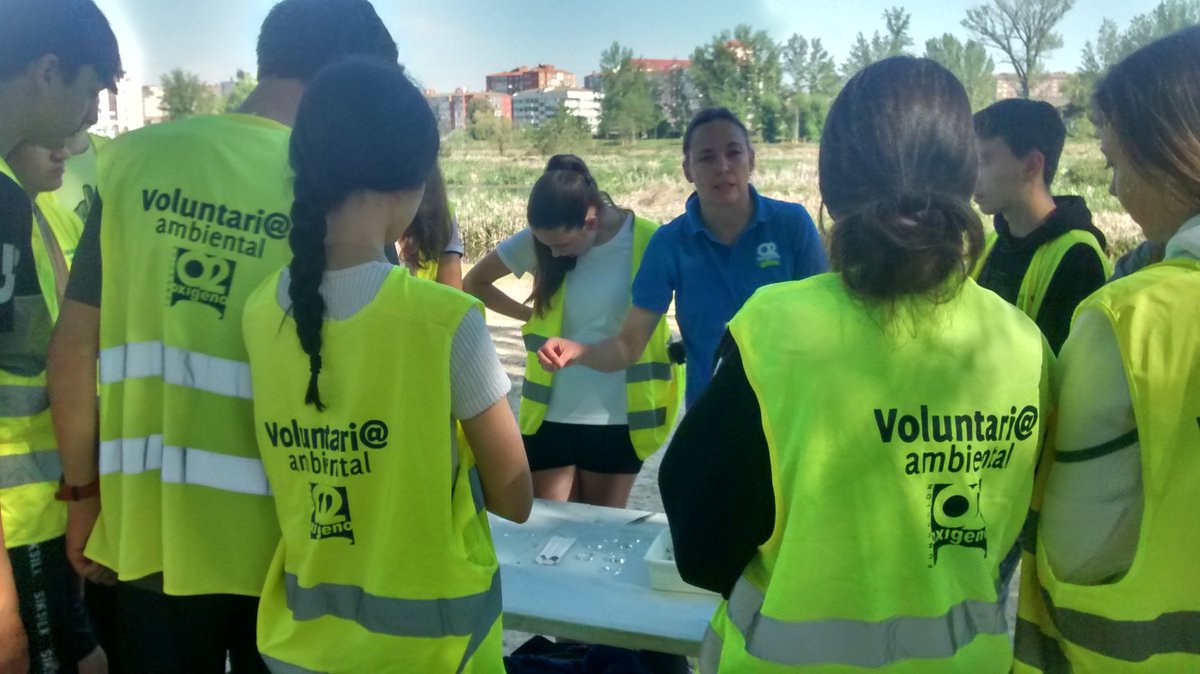IesPintor's tweet photo. Alumn@s de 3º ESO del @IesPintor en la playa de Fuentes Blancas, realizando actividades de recogida de residuos y analizando la calidad del agua en base a la presencia de larvas de insectos. Gracias @fundacionO2 https://t.co/lNtnh8tnld