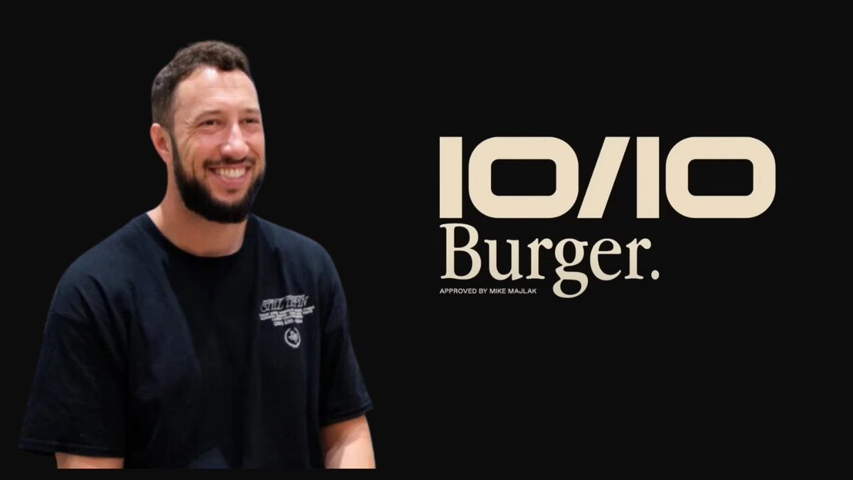 Page21_com's tweet photo. 🍔 Mike Majlak, the popular YouTube vlogger with over 2.7 million subscribers, has launched his own burger chain: 10/10 Burger  (1/4) https://t.co/WFUtjnleBv