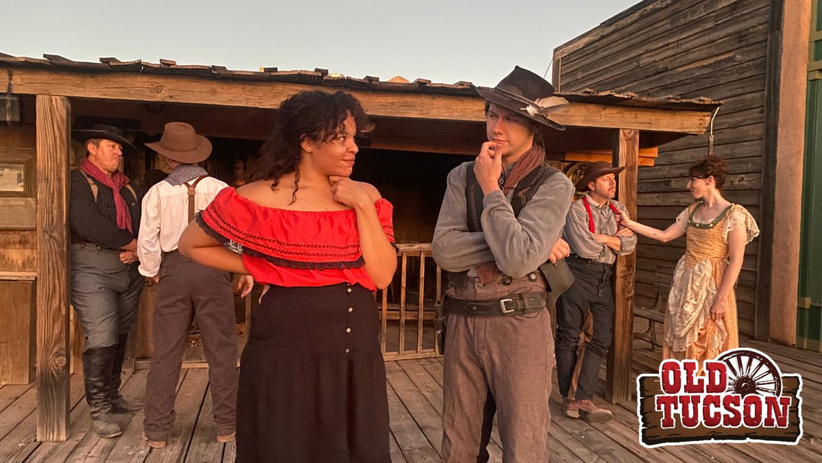 It's the last week of our Western Experience season, don't miss your chance to see death-defying stunts, & our Grand Palace show!
#oldtucson #westernwear #familytime #adventuretime #entertainment #themepark #LivePerformance #bbq #cowboys #pimaplay #exploretucson #thisistucson