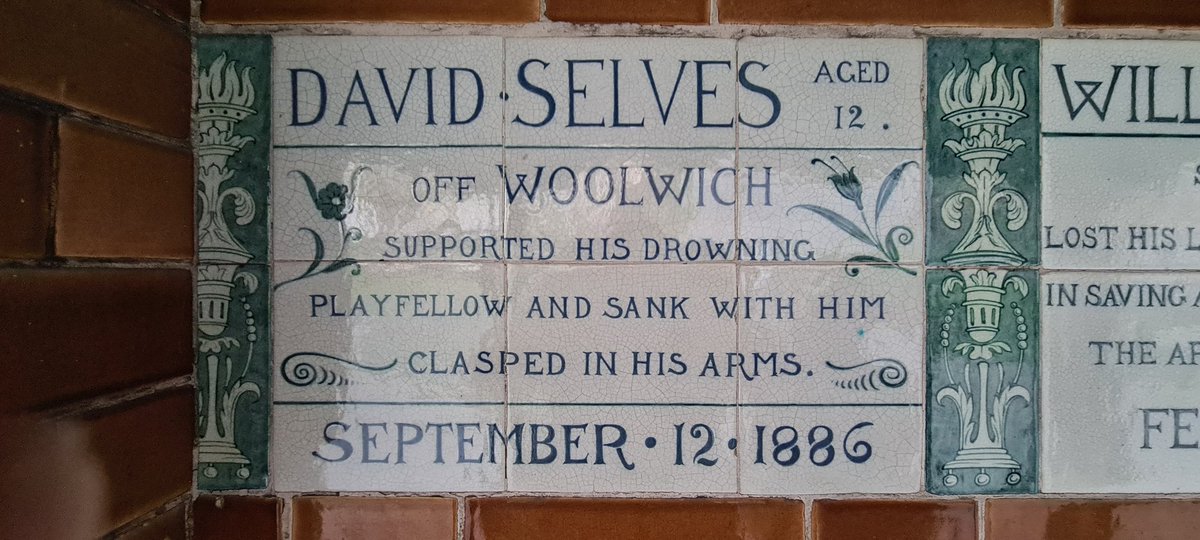 theJeremyVine's tweet photo. Oh! This place is amazing. 
Postman's Park.

https://t.co/bryhKod64j https://t.co/HZISS84eZc