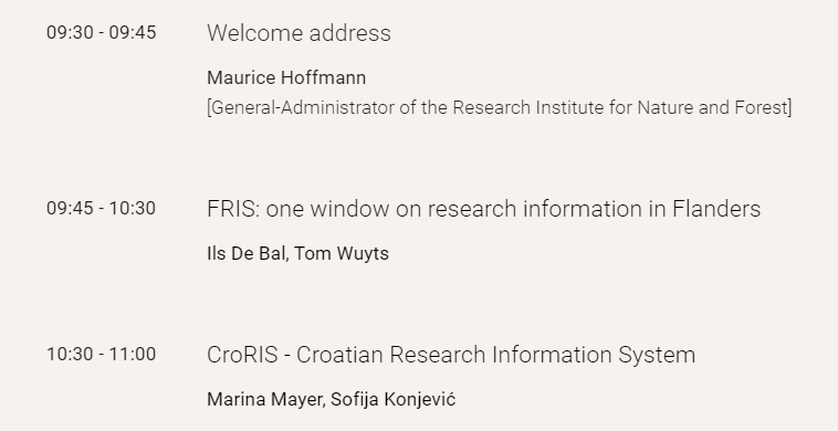 euroCRIS_Org's tweet photo. presentations on #CRIS systems like #FRIS by @Departement_EWI &amp; #CroRIS by @institutrb feature on #EURASLIC XX conference programme 
https://t.co/O4FfcgASxr
(via @IlsDeBal) https://t.co/tjtfcEuk4q