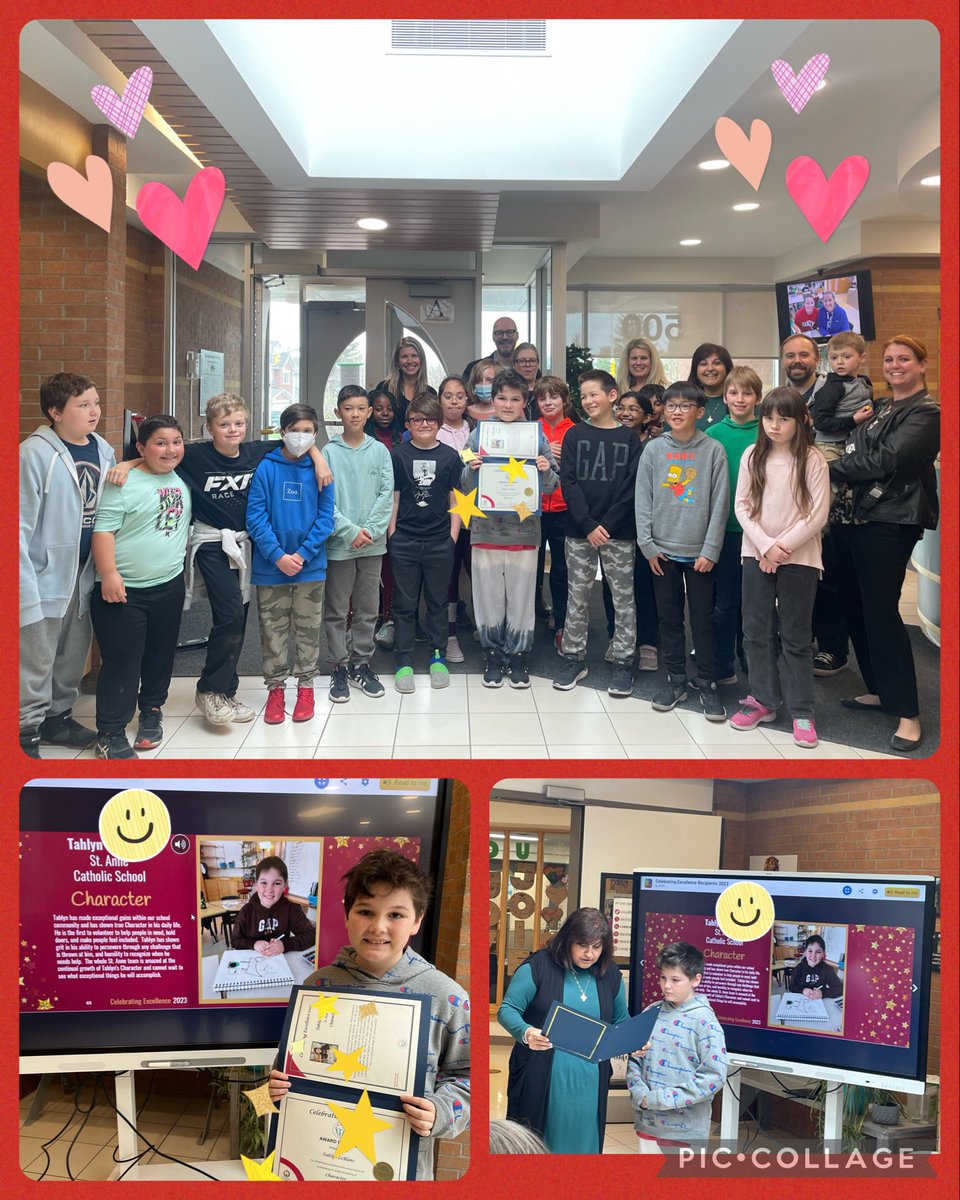 St. Anne School (@stanneocsb) on Twitter photo We are so excited to recognize and celebrate Tahlyn as this year’s recipient for the Celebrating Excellence Award. He is being honoured for his strength in Character. We are SO proud of you! Congratulations 🥳🙌 <a href="/StAnne_Resource/">St. Anne Resource</a> <a href="/BlairDenisa/">Mrs. Blair</a> <a href="/OCSBSpecEd/">OCSBSpecEd</a> <a href="/ErinBCoffin/">Erin Coffin</a> We are so excited to recognize and celebrate Tahlyn as this year’s recipient for the Celebrating Excellence Award. He is being honoured for his strength in Character. We are SO proud of you! Congratulations 🥳🙌 <a href="/StAnne_Resource/">St. Anne Resource</a> <a href="/BlairDenisa/">Mrs. Blair</a> <a href="/OCSBSpecEd/">OCSBSpecEd</a> <a href="/ErinBCoffin/">Erin Coffin</a>