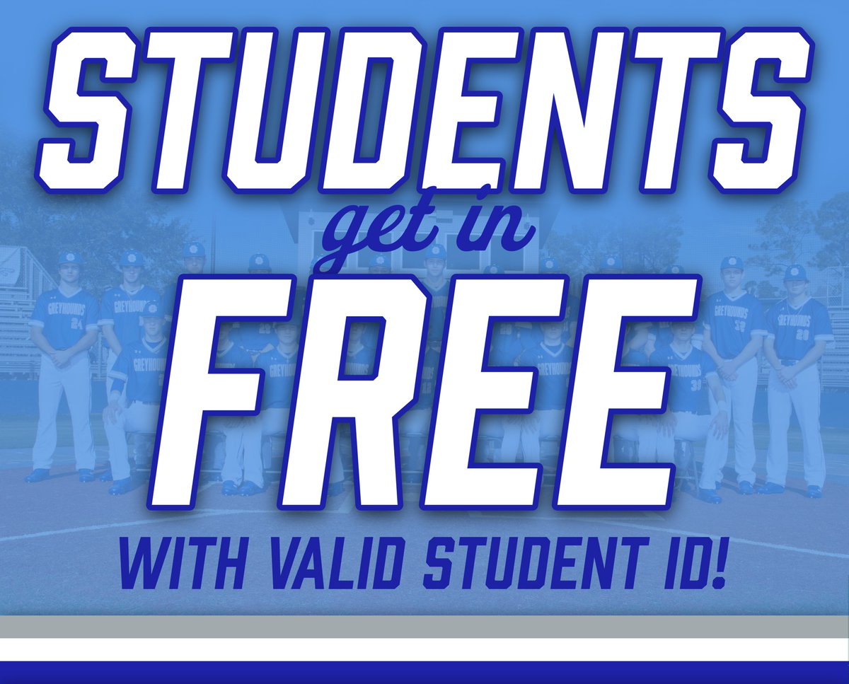 ATTENTION STUDENTS! 

Thank you for one of our sponsors for allowing the first 50 students with a valid OSHS Student ID to get in FREE to tonight’s Game 2 against Brandon!

Where’s the HoundPound at?

#OStheBEST | #PackThePark | #OSBaseball | #ThePlayoffs