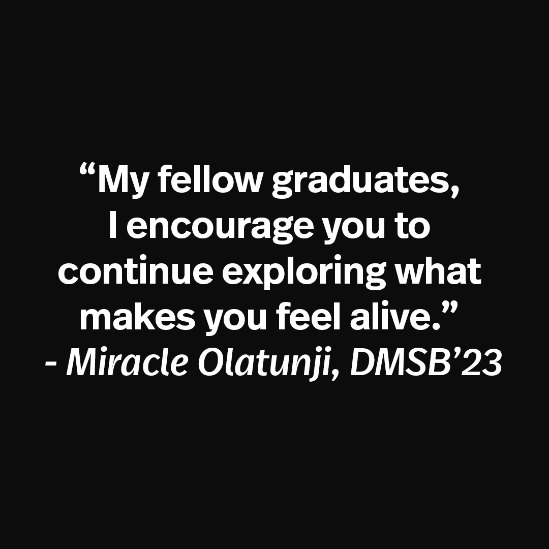 NU_Business's tweet photo. #damoremckim #damoremckim100 #NU2023 https://t.co/tPQYy8Fre5
