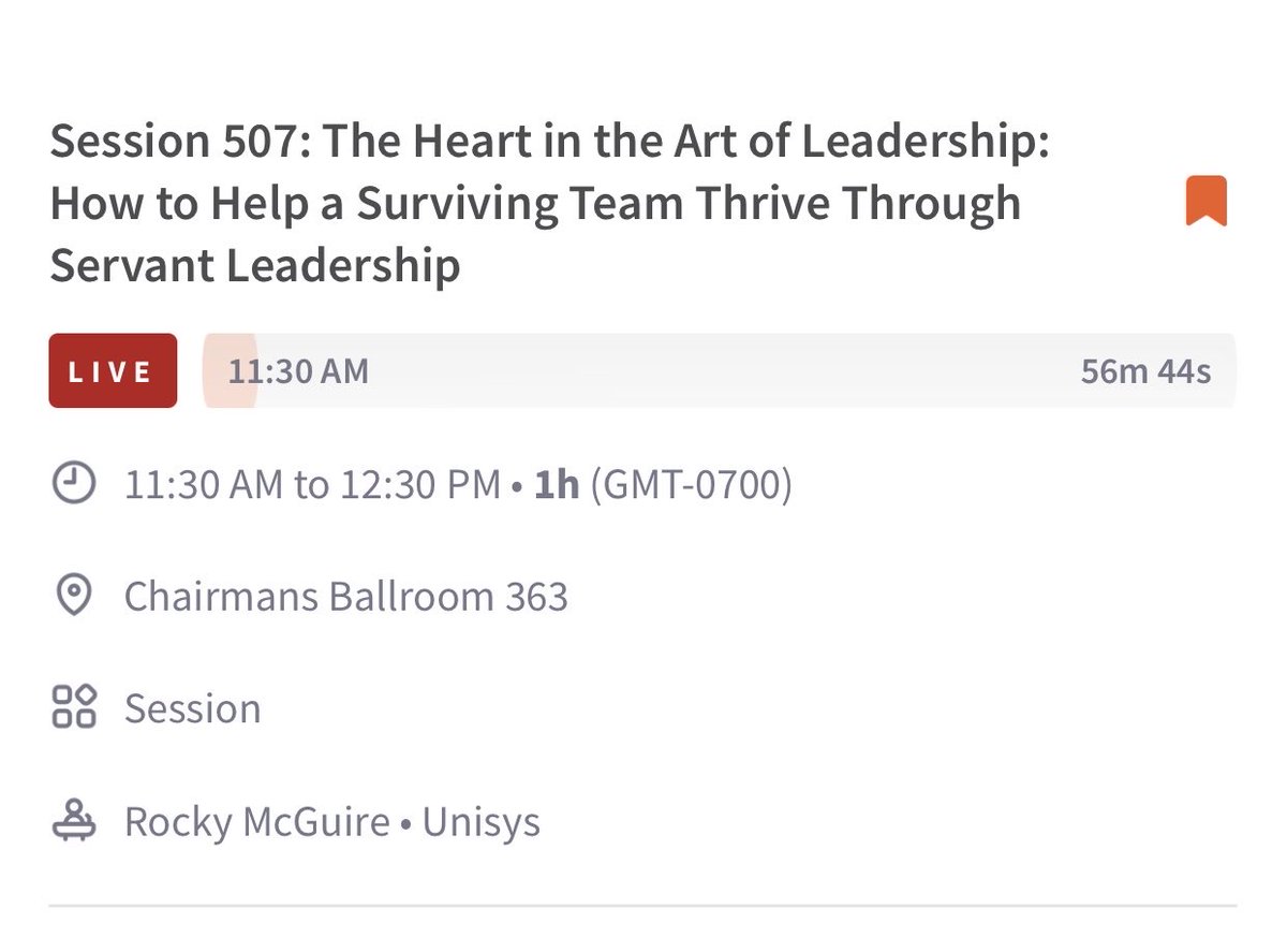 Rocky Session is standing room only !!  ⁦<a href="/ThinkHDI/">HDI Team</a>⁩ #supportworld
