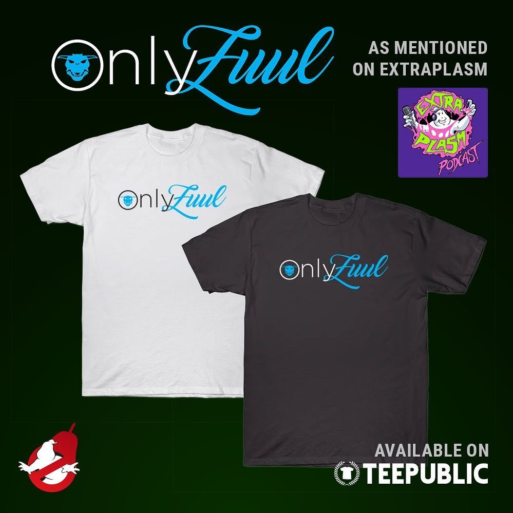 GhostbustersWR's tweet photo. Have you listened to the latest episode of @extraplasm yet? If not why not? And if you have then you’d have heard Jason of @ghostbustersnews mention one of our tee designs! Thanks Jason!
This #onlyzuul design may remind you of a certain content subscript… https://t.co/nBVjLxhIXP https://t.co/sliRz1qx8g