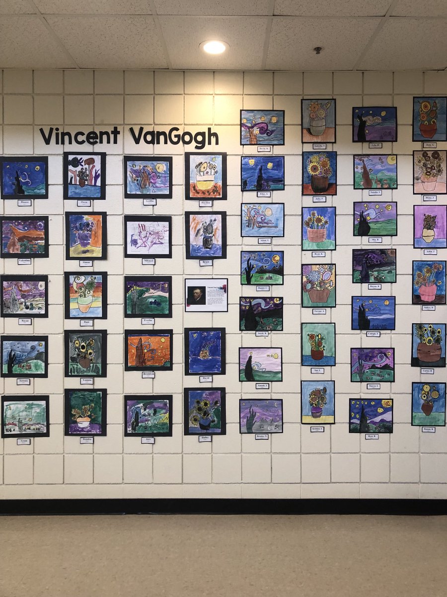 Celebrating Catholic Education Week with our Art Show.