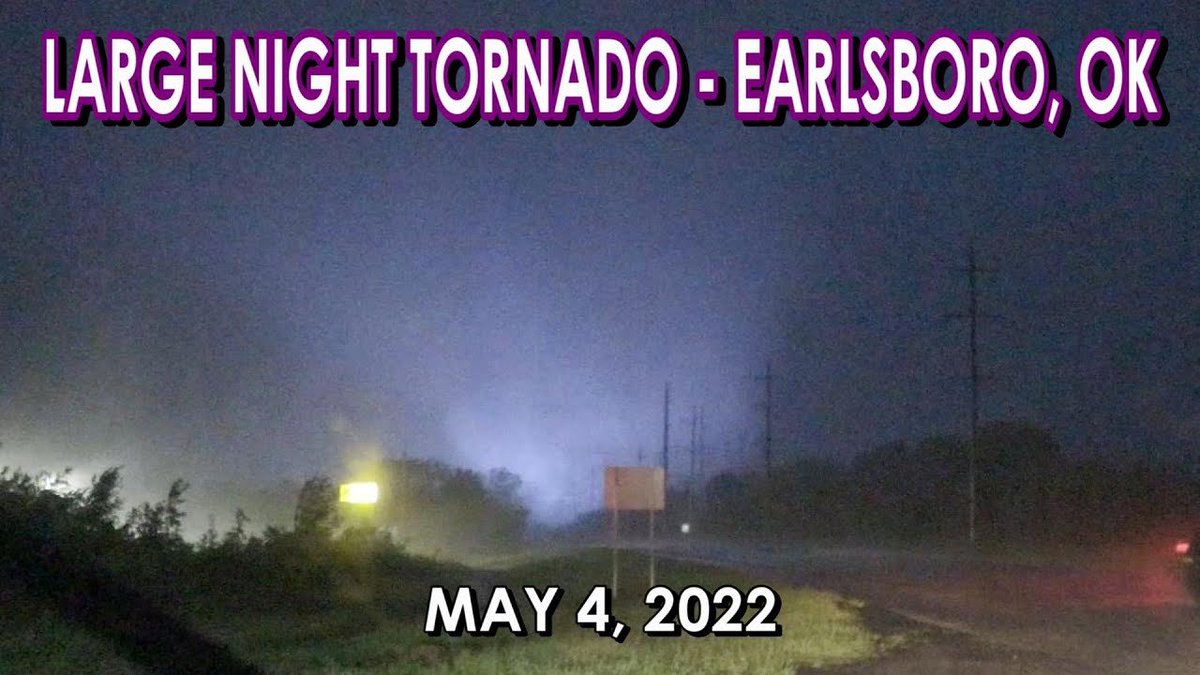 Nicholas Krasznavolgyi on Twitter "A strong tornado struck Earlsboro