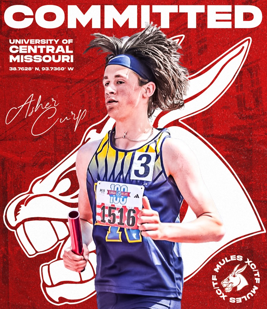I am very excited to announce that I will be continuing my academic and athletic career at the University of Central Missouri! I would like to thank God, my family, coaches, and teammates who have helped my along the way. Go Mules🐴🔴⚫️