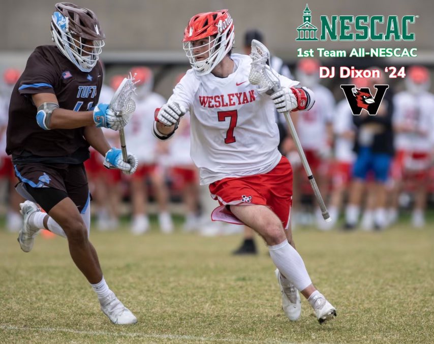 Congratulations to <a href="/djdixon212/">DJ Dixon</a> on being named First Team All-NESCAC