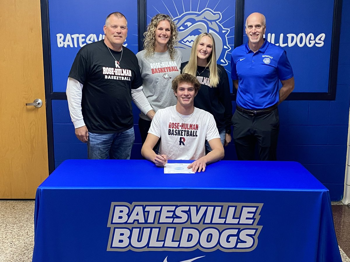 Coach Garrett (@coachagarrett) on Twitter photo It is official! 🏀 Congratulations to <a href="/ColePride_/">Cole Pride</a> and his family as he officially signs to play at Rose Hulman!!
Rose is getting a really good player, but an even better person. 💙 It is official! 🏀 Congratulations to <a href="/ColePride_/">Cole Pride</a> and his family as he officially signs to play at Rose Hulman!!
Rose is getting a really good player, but an even better person. 💙