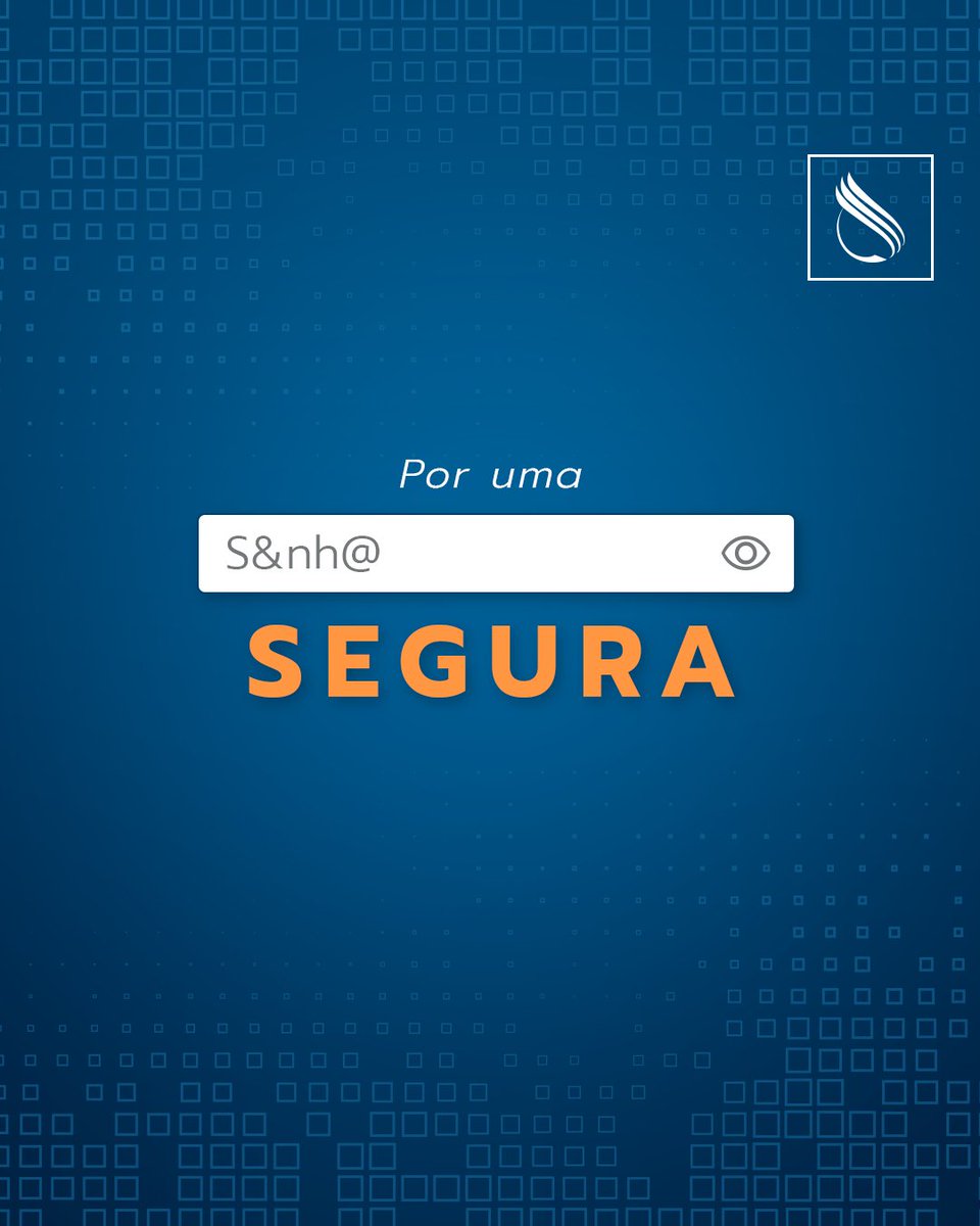 armsulamericana's tweet photo. Nesse Dia Mundial da Senha, trouxemos algumas dicas para você criar senhas seguras:

➡Combine diferentes tipos de caracteres em suas senhas;
➡Evite utilizar a mesma senha para várias contas.
➡Ative a autenticação em dois fatores e
➡Mude suas senhas periodicamente.

#ARMSA https://t.co/1GlwlmLJsc