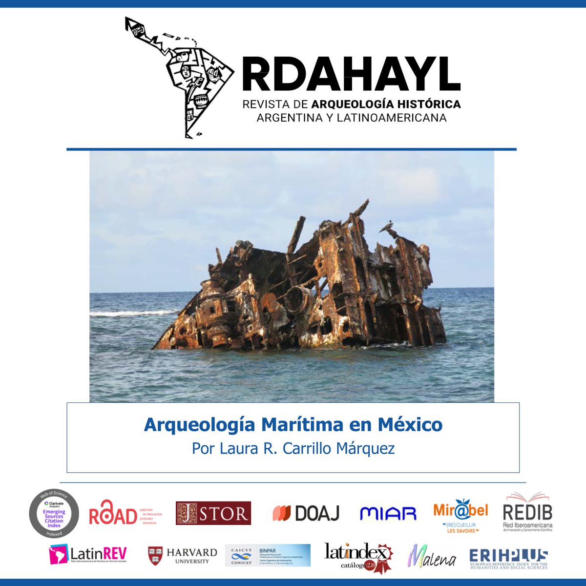 Revista de Arqueología Histórica y Latinoamericana tweet media