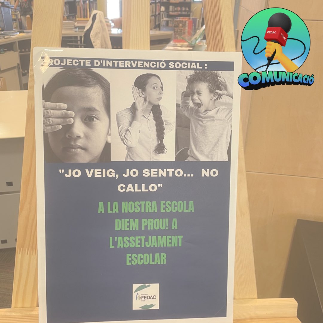 FEDACSalt's tweet photo. Avui hem celebrat el Dia contra l’assetjament escolar. Ens hem emocionat en veure el respecte i l’empatia que ha mostrat el nostre alumnat. Cal treballar l’assetjament diàriament i plantar-li cara! @escolesfedac #TenimUnProjecte #NoAssetjament https://t.co/59A2EaW8xd