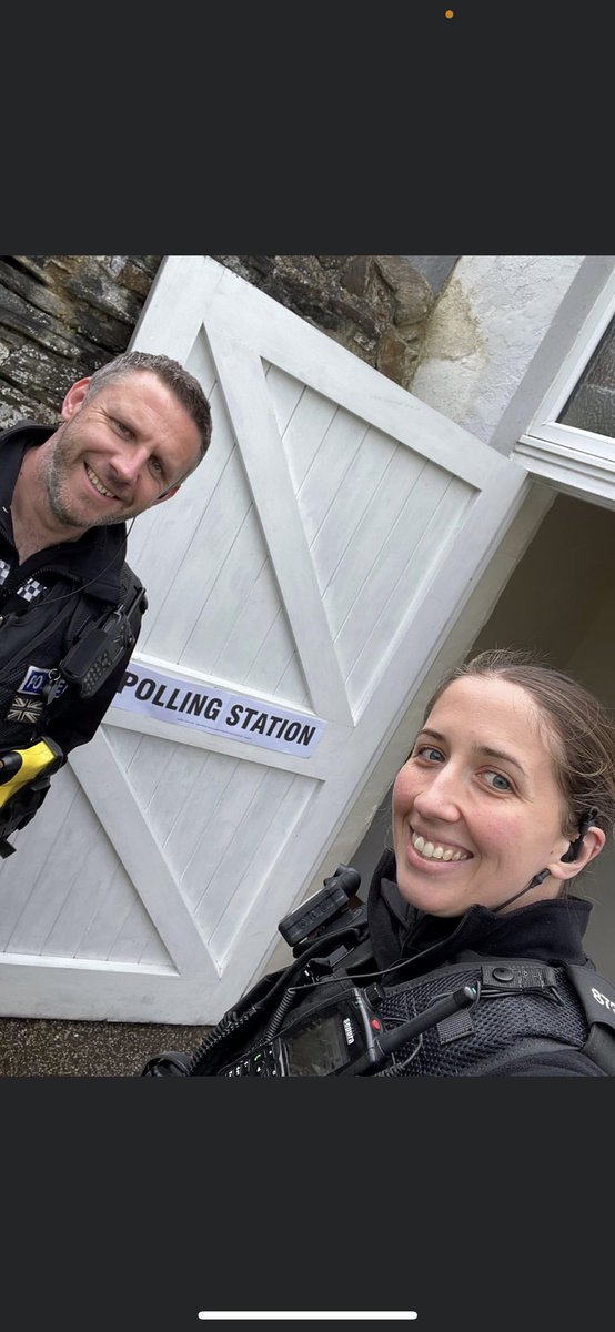 Spent part of the day visiting some of our local polling stations making sure there were no issues around the new photo ID requirements and providing reassurance to the community